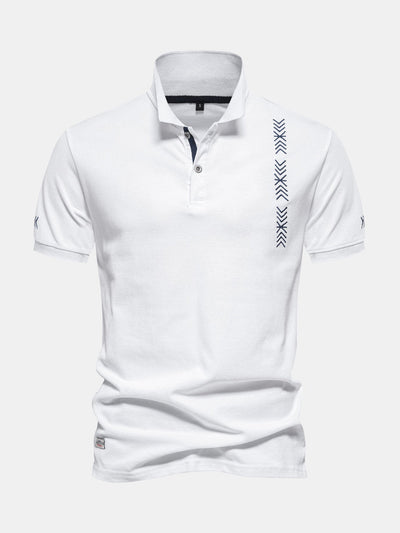 Arrow Embroidery Polo Shirt