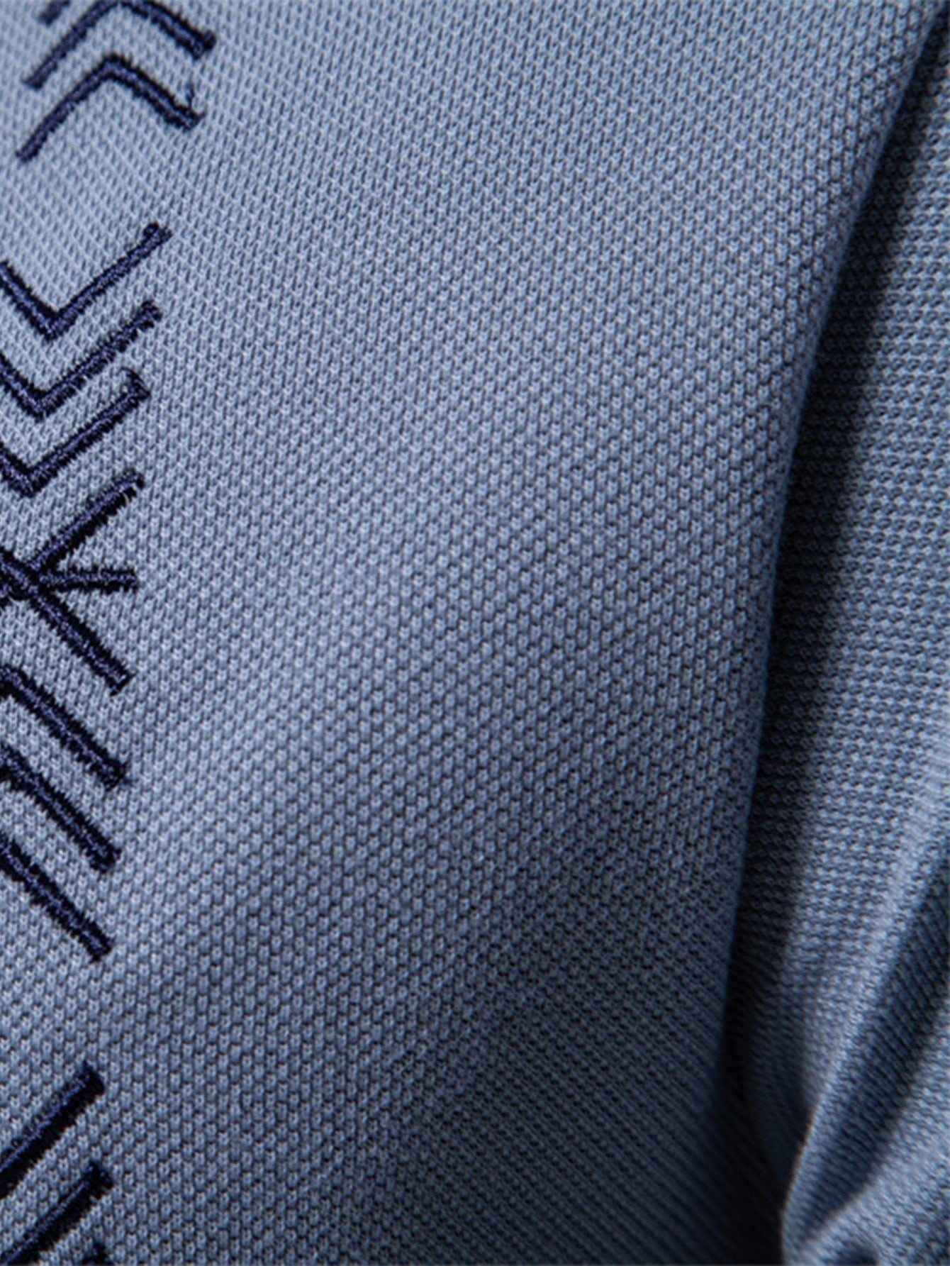 Arrow Embroidery Polo Shirt