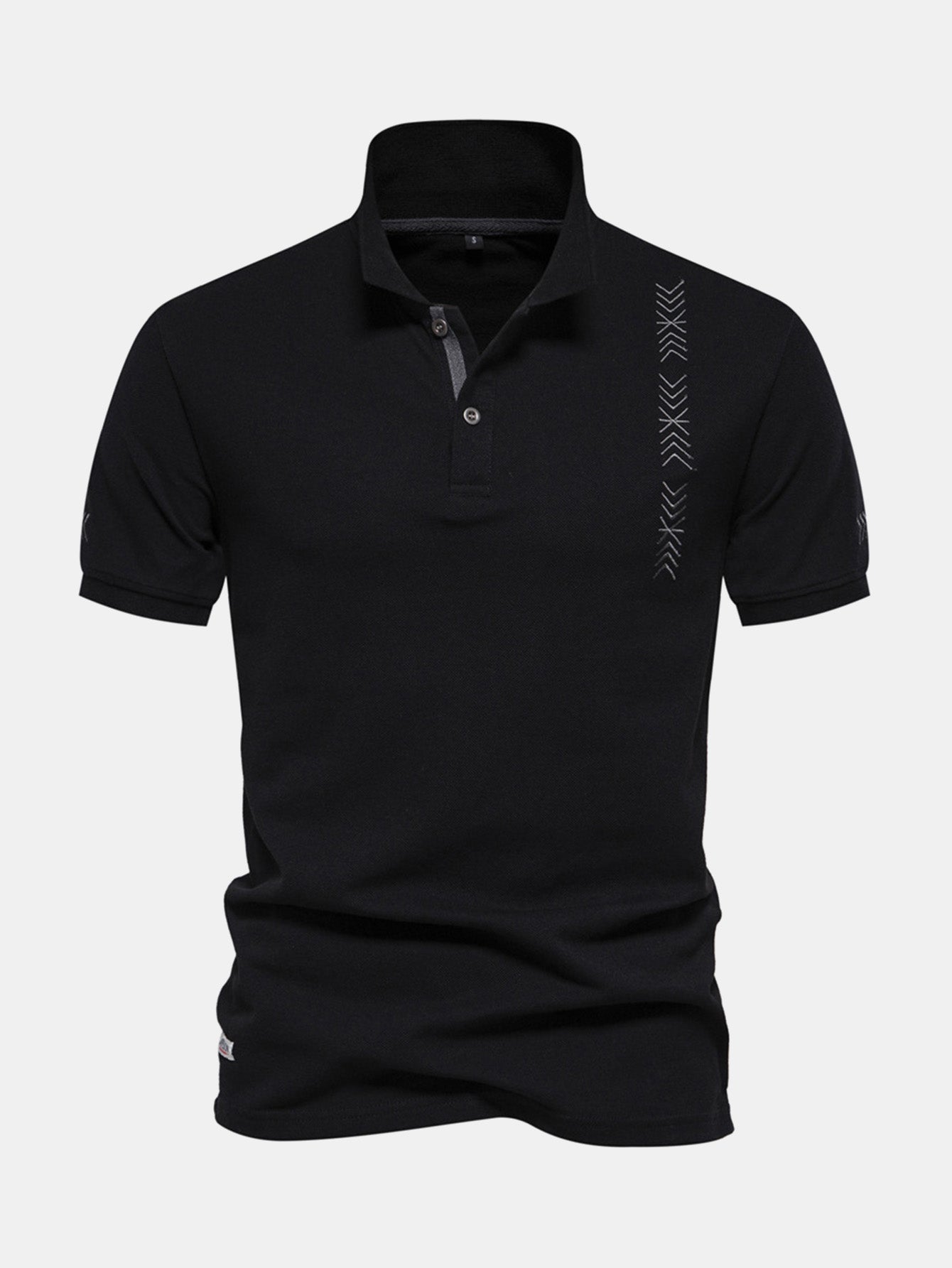 Arrow Embroidery Polo Shirt