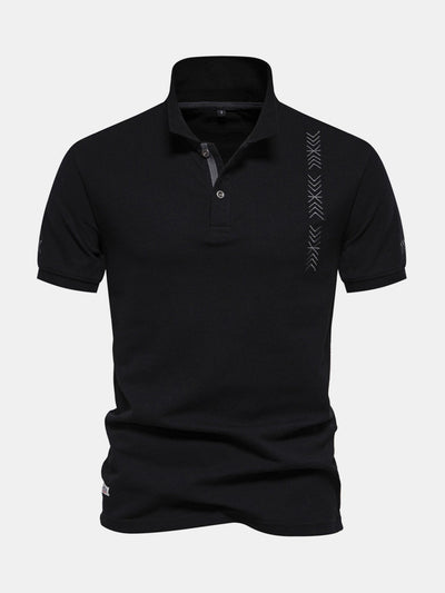 Arrow Embroidery Polo Shirt