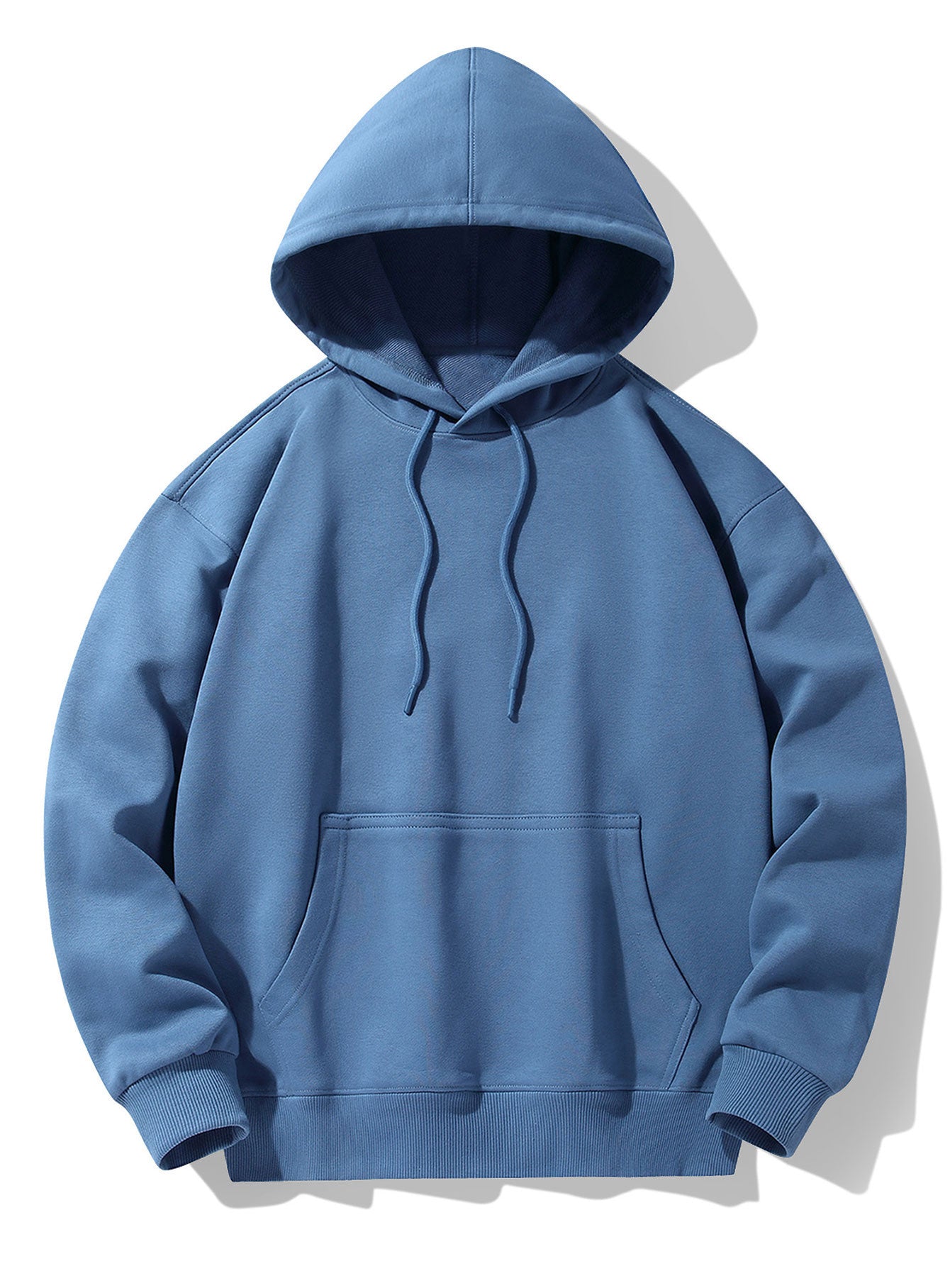 Basic Heavy Weight Drop Shoulder Relaxed Hoodie