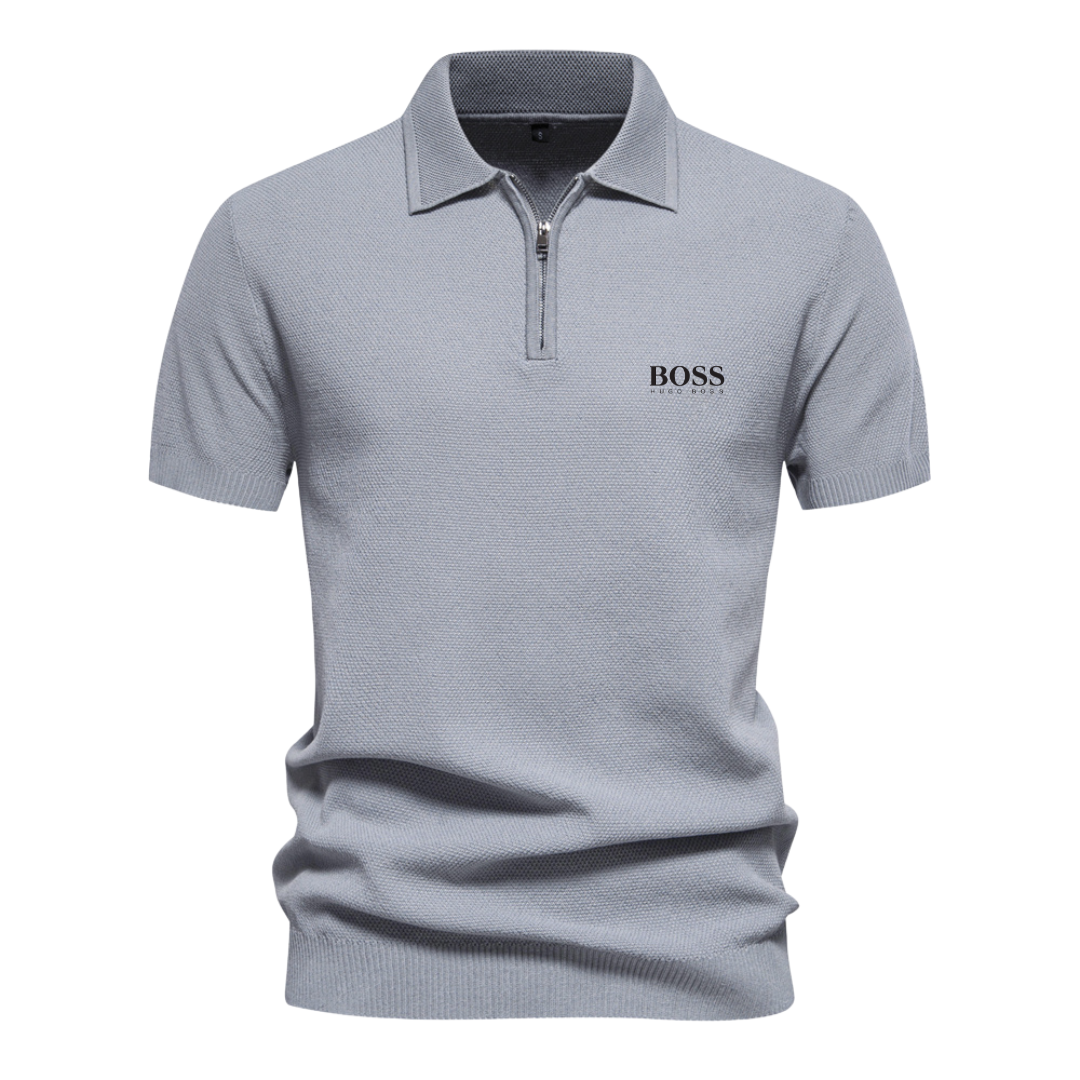 BOSS™ Short Sleeve Half-Zip Polo