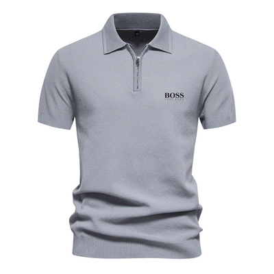 BOSS™ Short Sleeve Half-Zip Polo