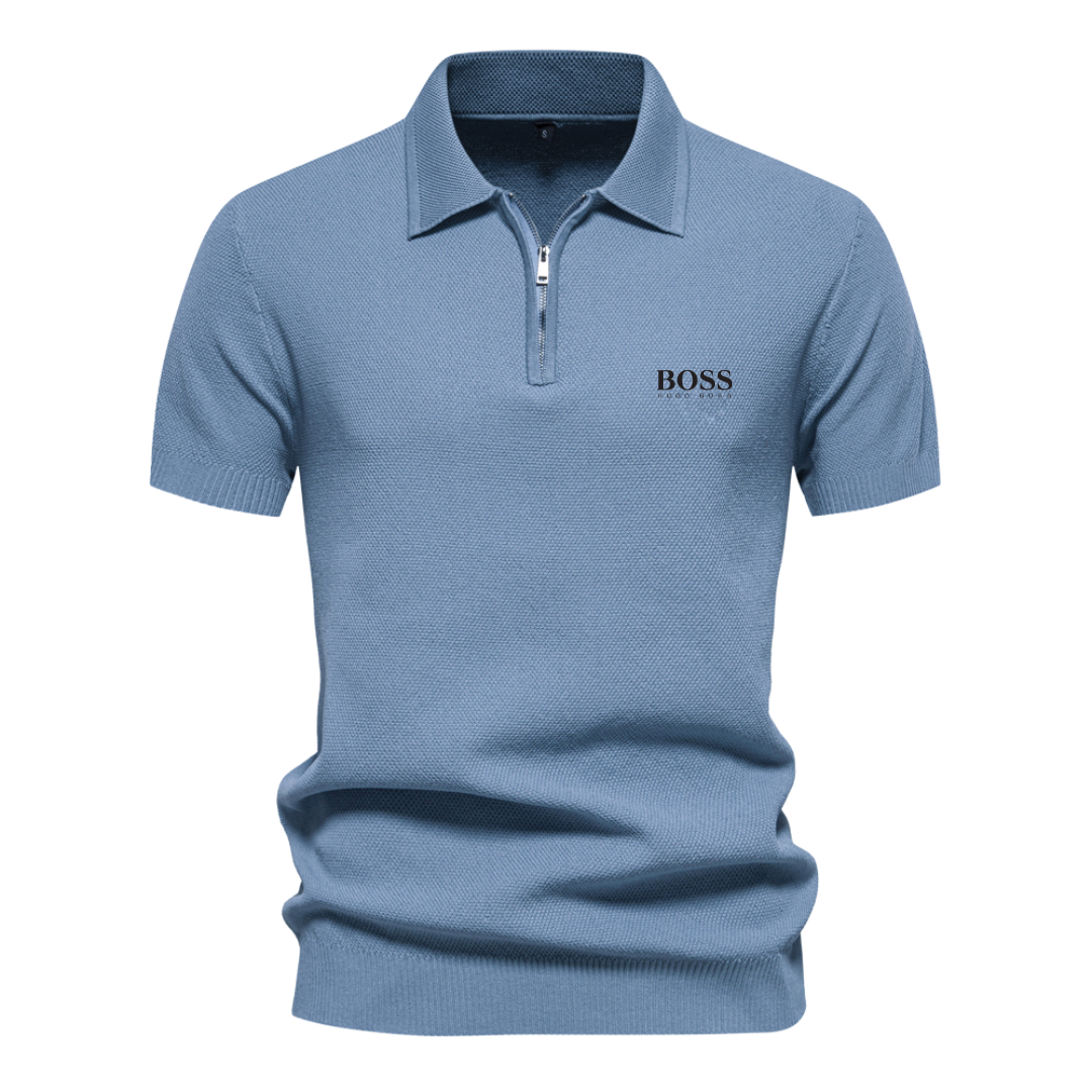 BOSS™ Short Sleeve Half-Zip Polo