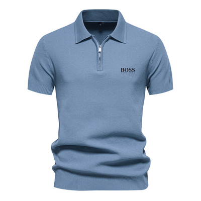 BOSS™ Short Sleeve Half-Zip Polo