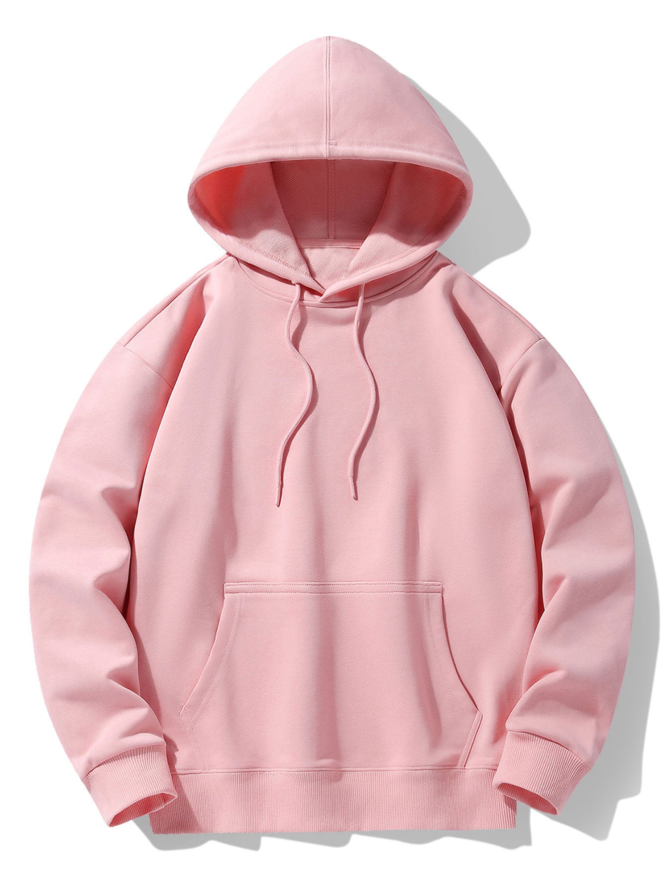 Basic Heavy Weight Drop Shoulder Relaxed Hoodie