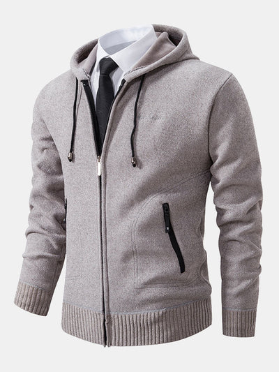 Zip Up Hooded Sweater