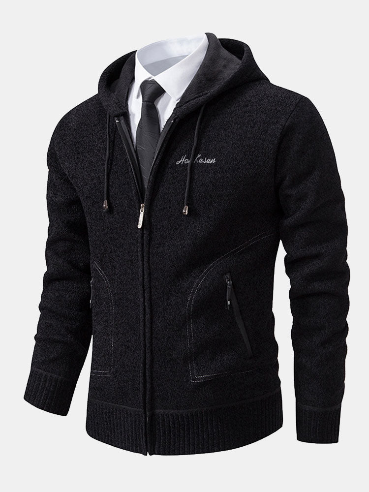 Zip Up Hooded Sweater