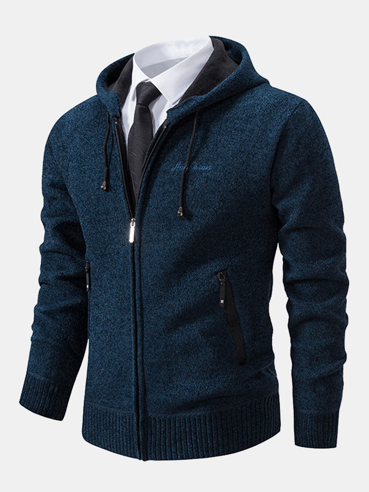 Zip Up Hooded Sweater