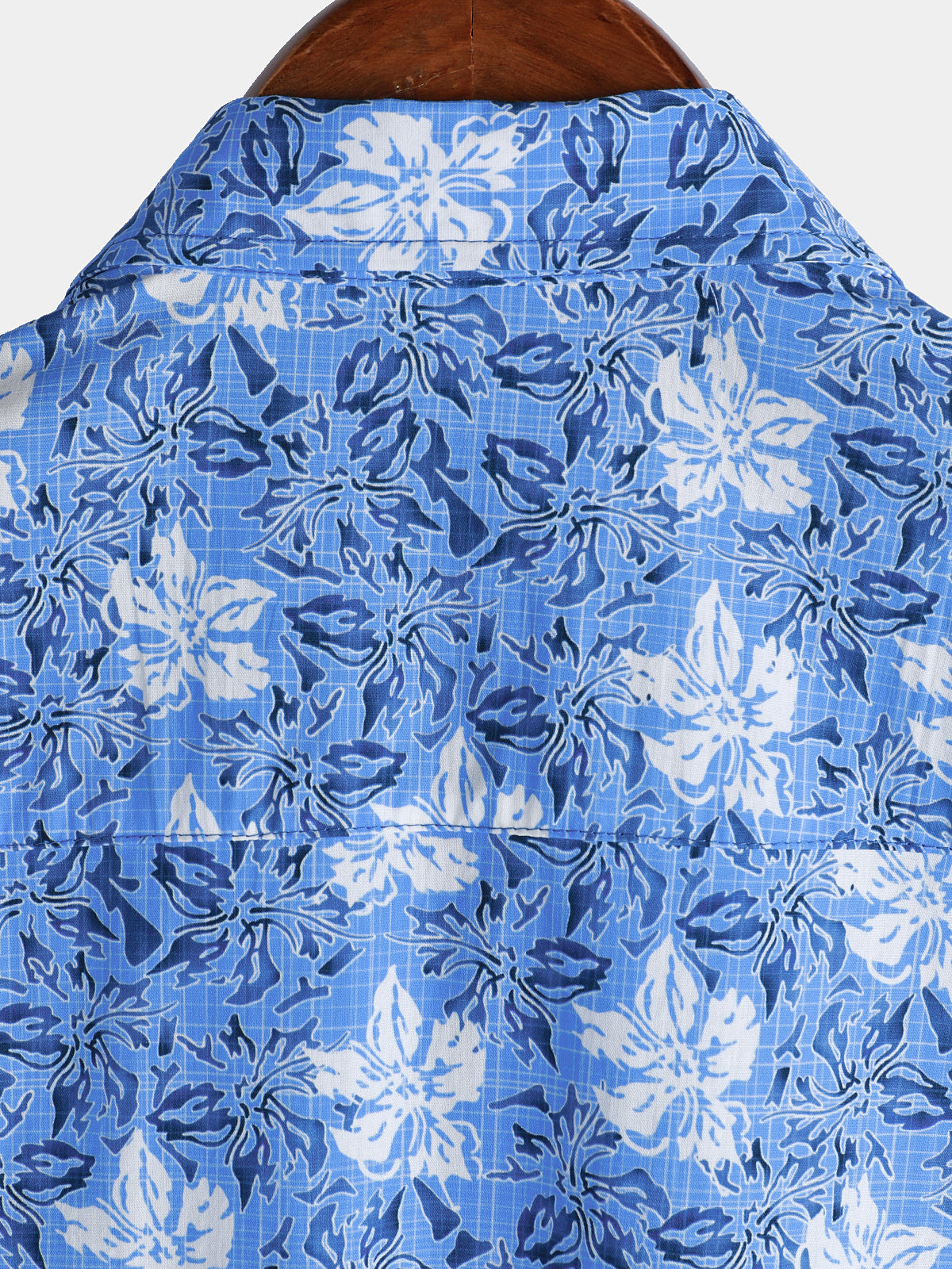 Men's Cotton Tropical Floral Short Sleeve Resort Beach Shirt