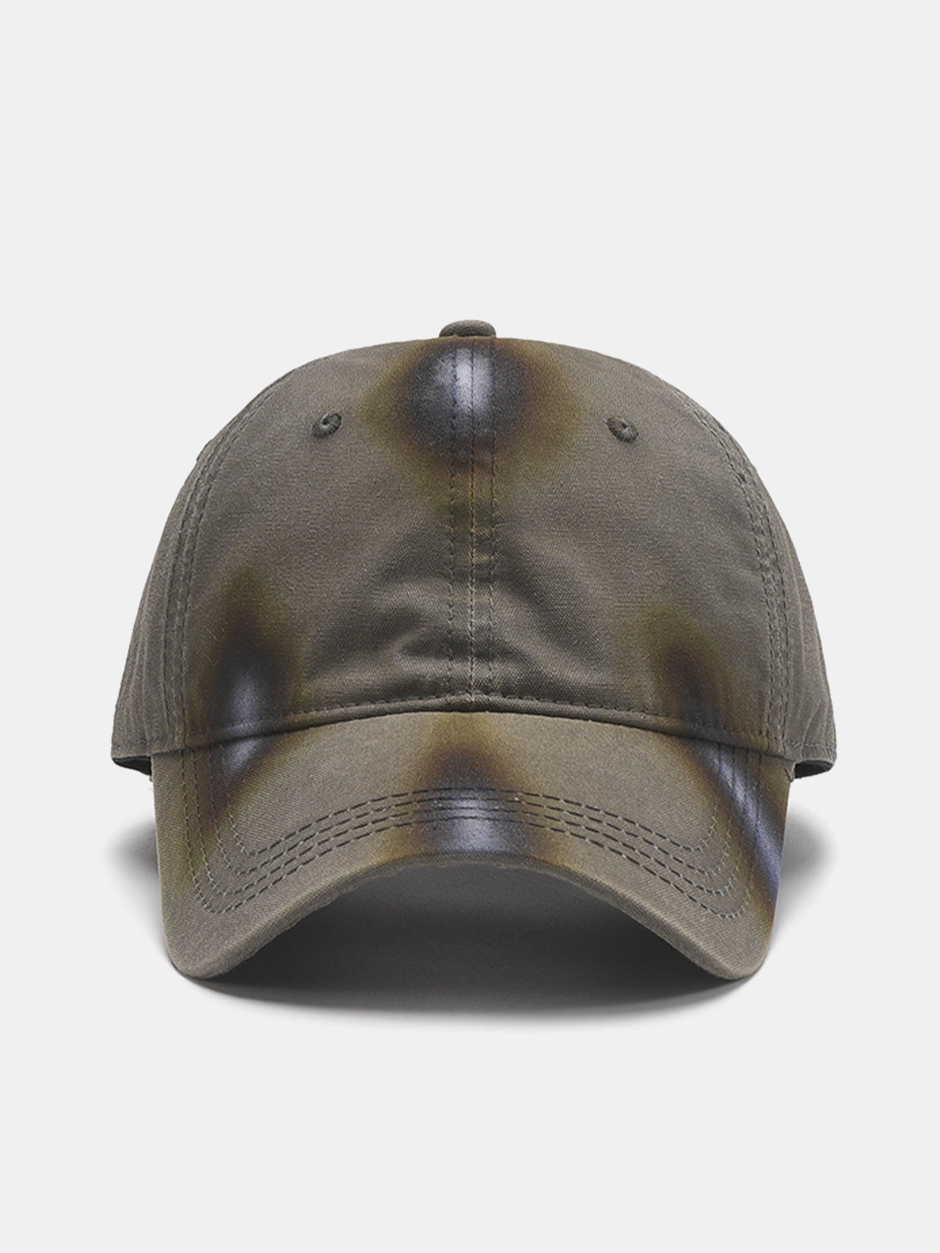 Gradient Pattern Washed Baseball Cap