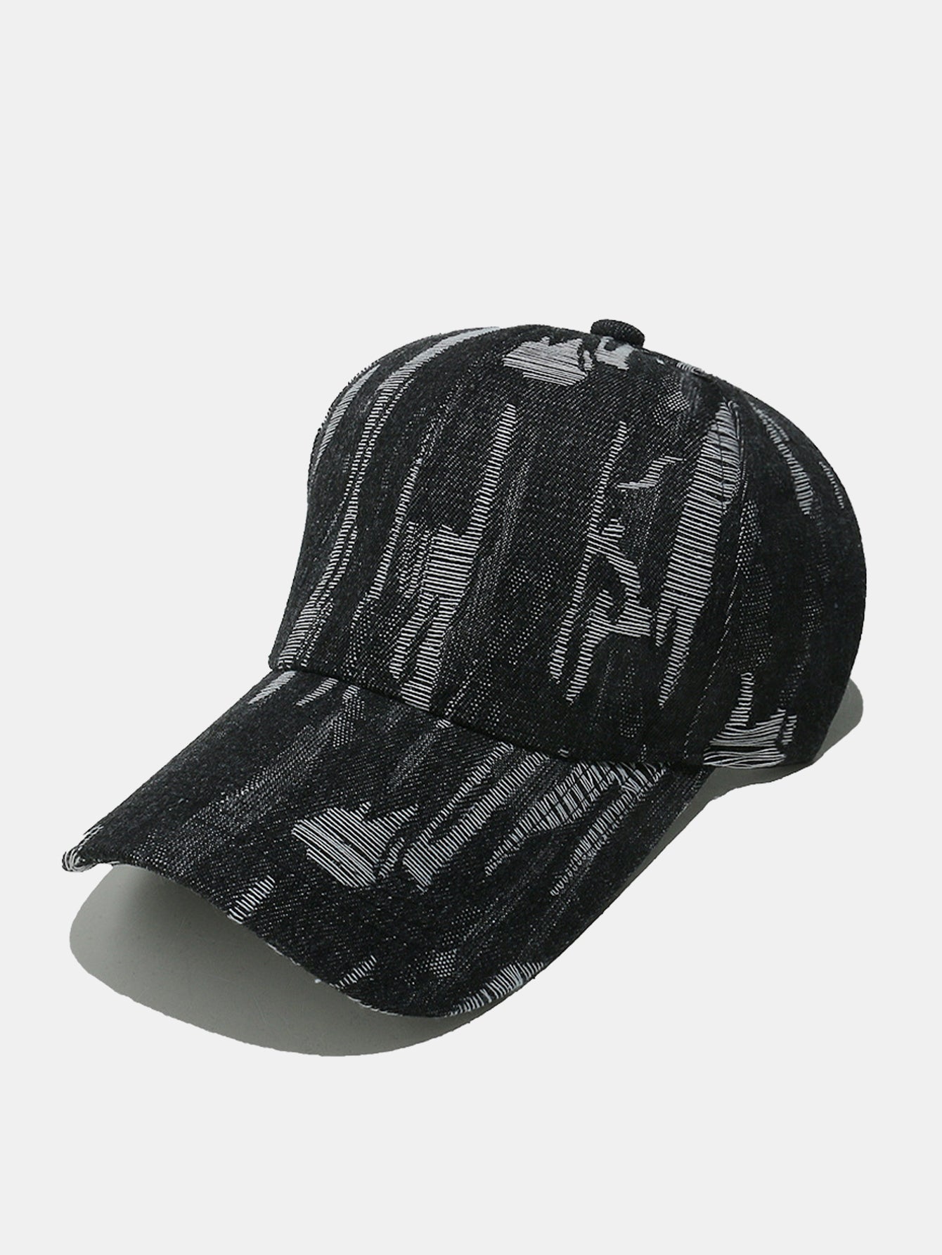 Vintage Distressed Denim Baseball Cap