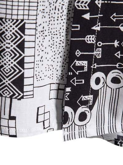 Geometry Print Shirt