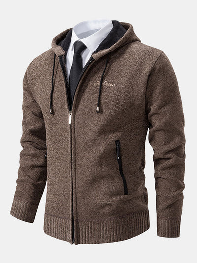 Zip Up Hooded Sweater