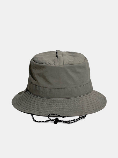 Double Side Reversible Bucket Hat With Chin Strap