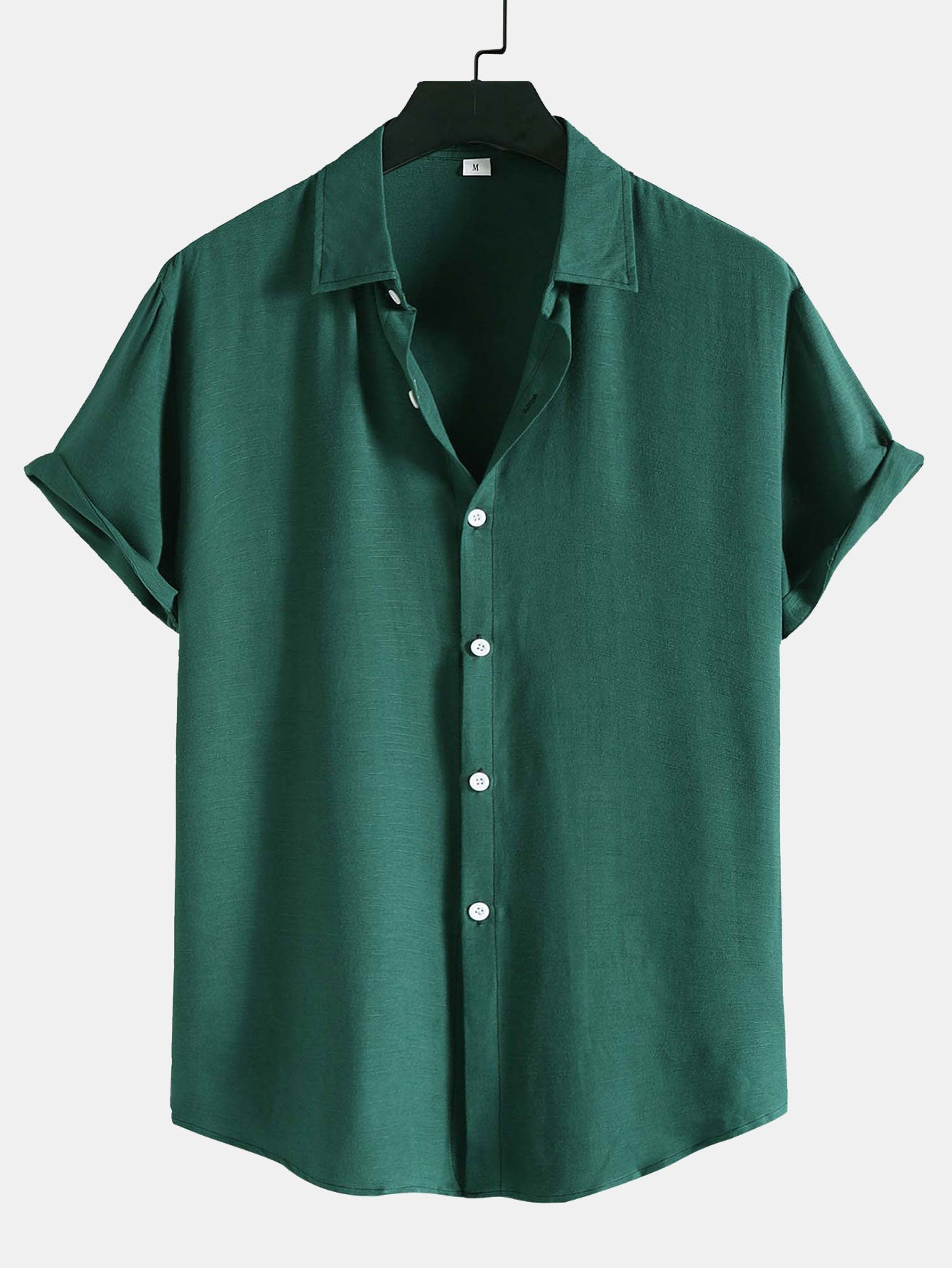 Cotton Blend Lapel Shirts #This item will shrink after washing, so we highly recommend choosing one size up#