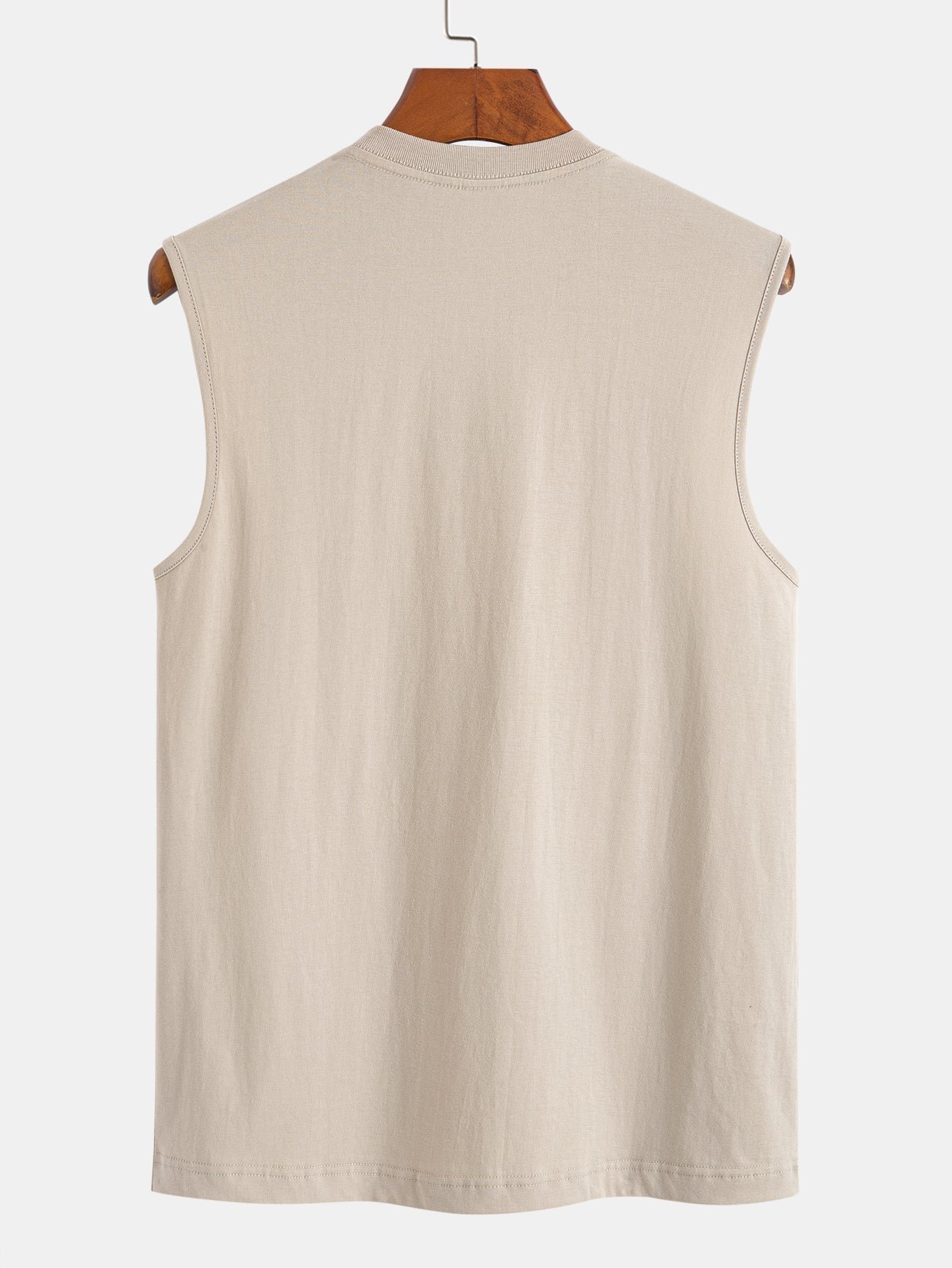 Solid Color Cotton Tank Top