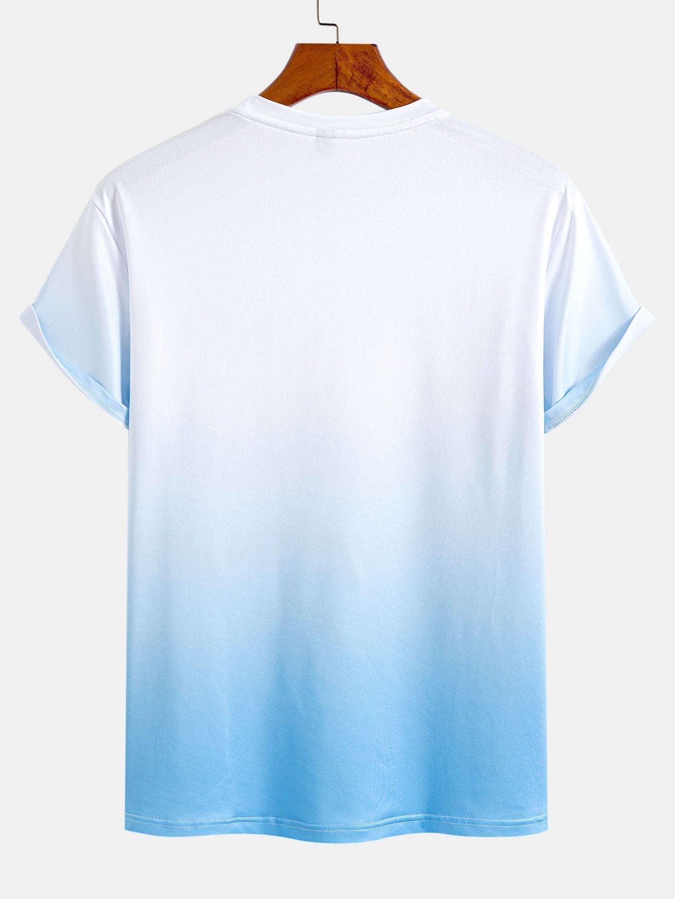 Gradient Palm Tree Print T-Shirt