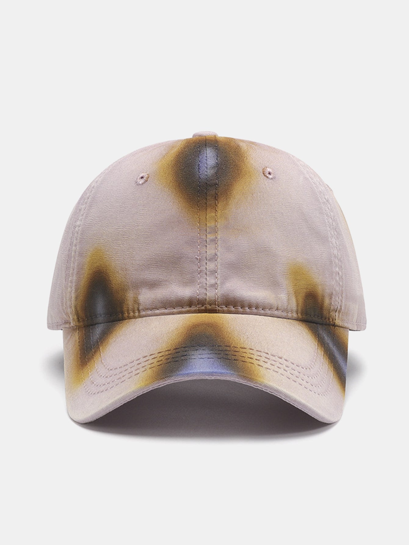 Gradient Pattern Washed Baseball Cap