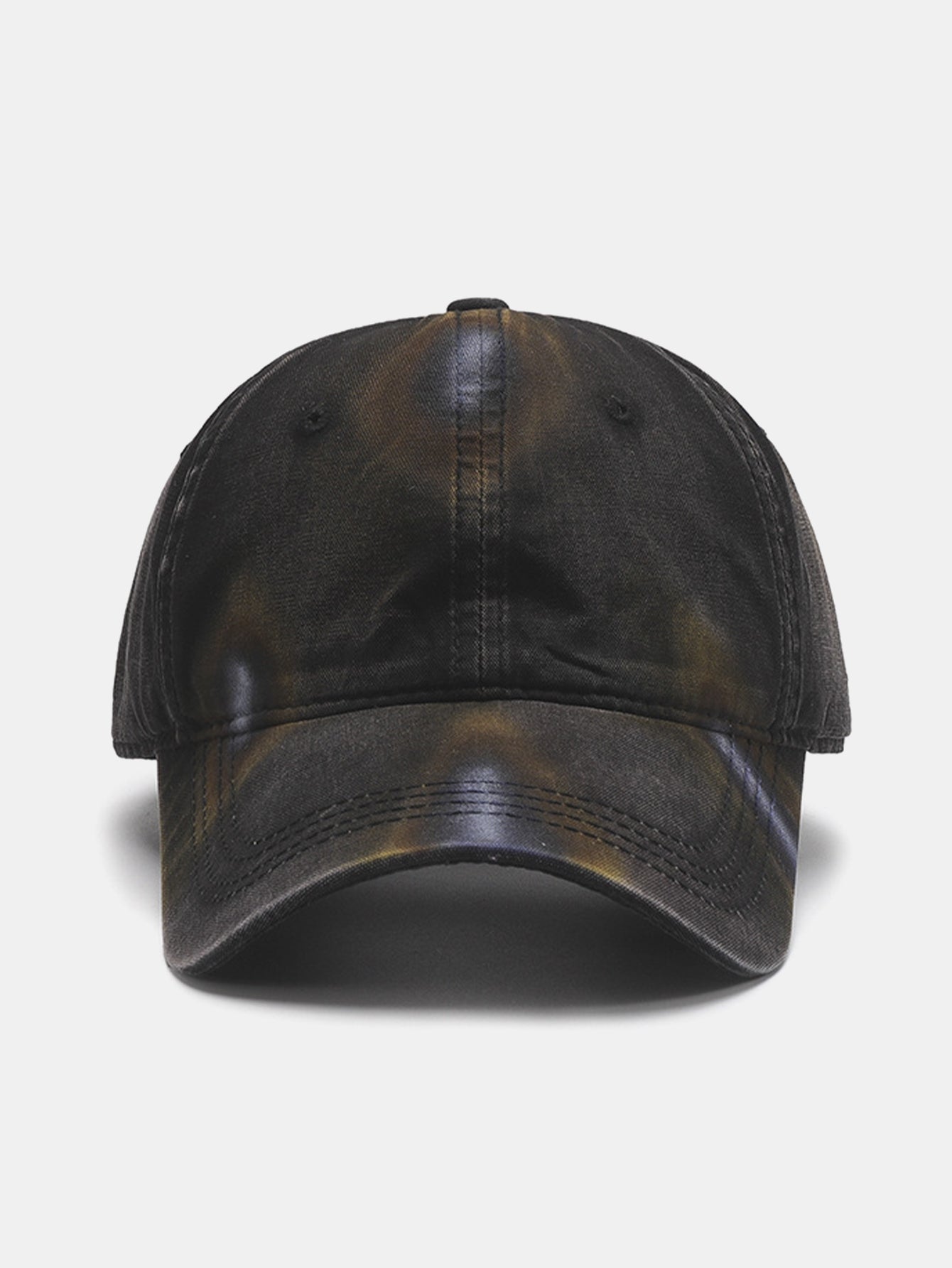 Gradient Pattern Washed Baseball Cap
