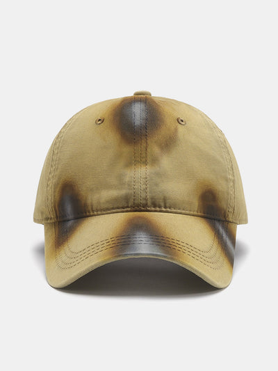 Gradient Pattern Washed Baseball Cap