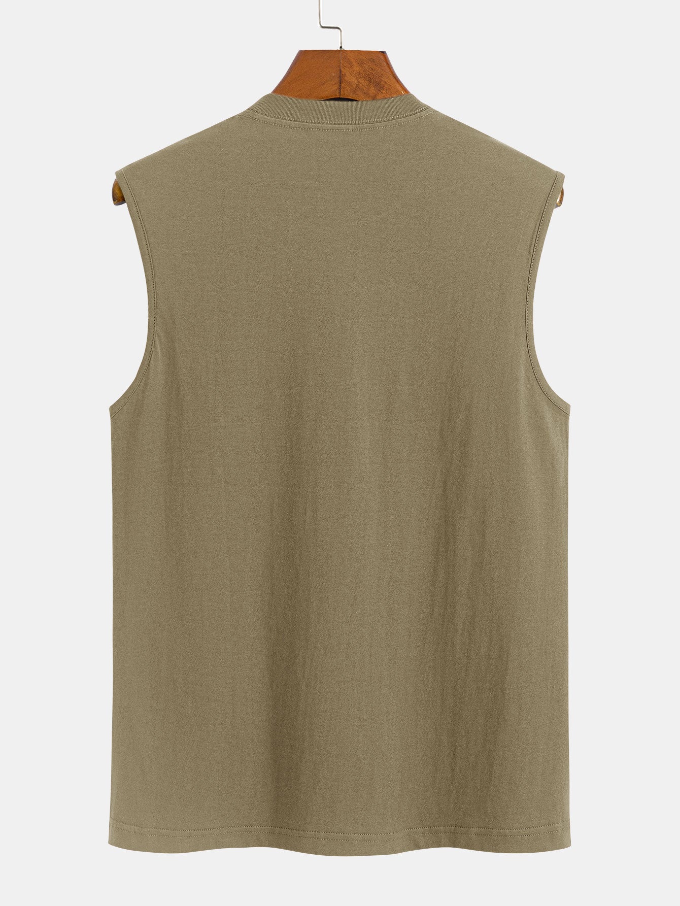 Solid Color Cotton Tank Top