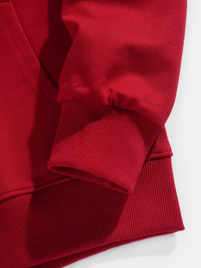 California Print Zip Through Hoodie