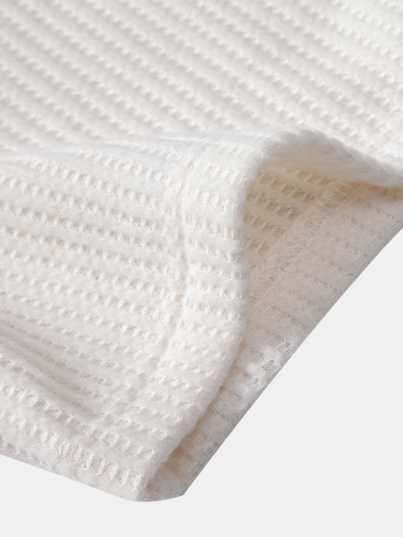 Short Sleeved Waffle Polo