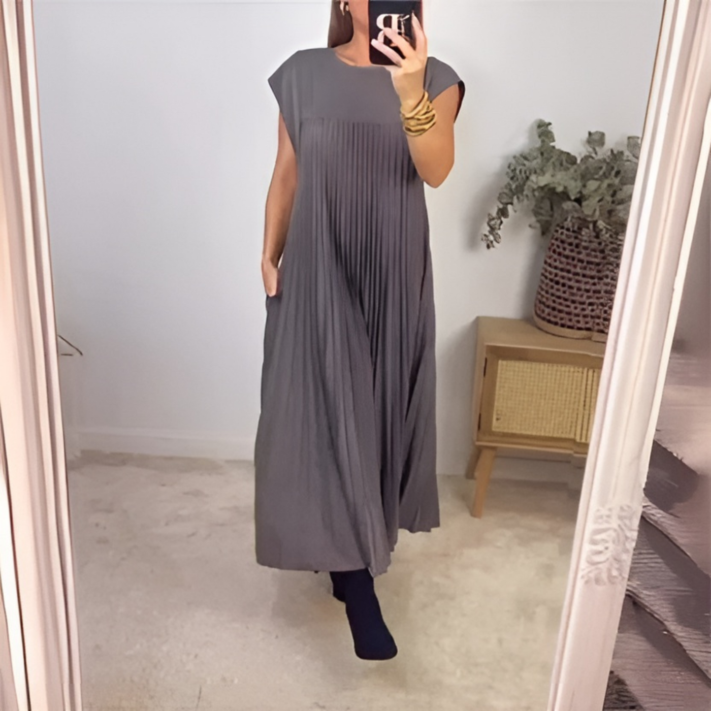 Seraphina | O-Neck Maxi Dress