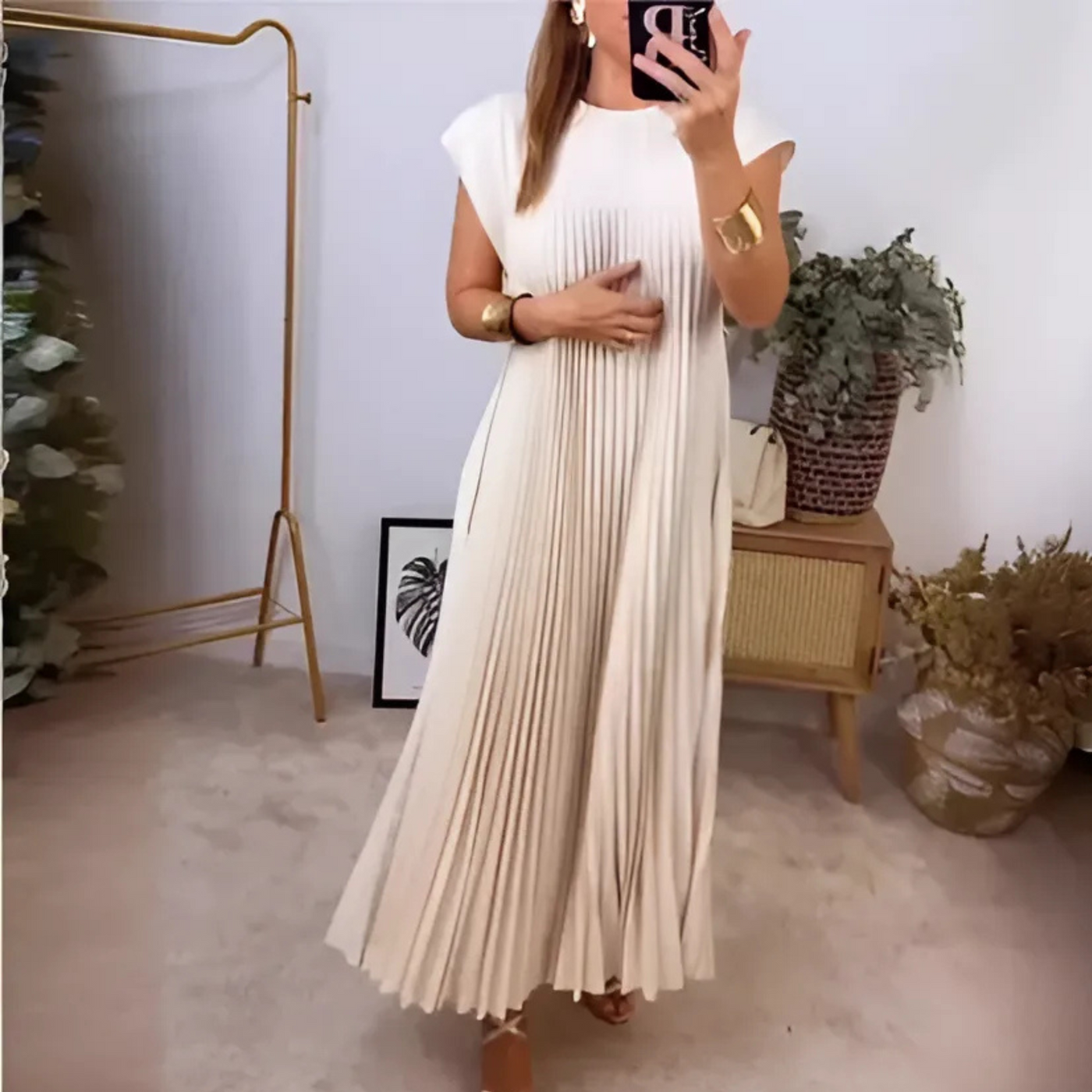 Seraphina | O-Neck Maxi Dress