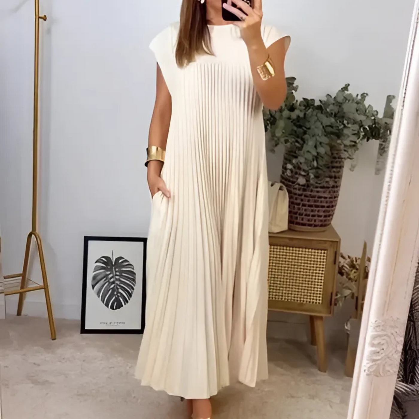 Seraphina | O-Neck Maxi Dress