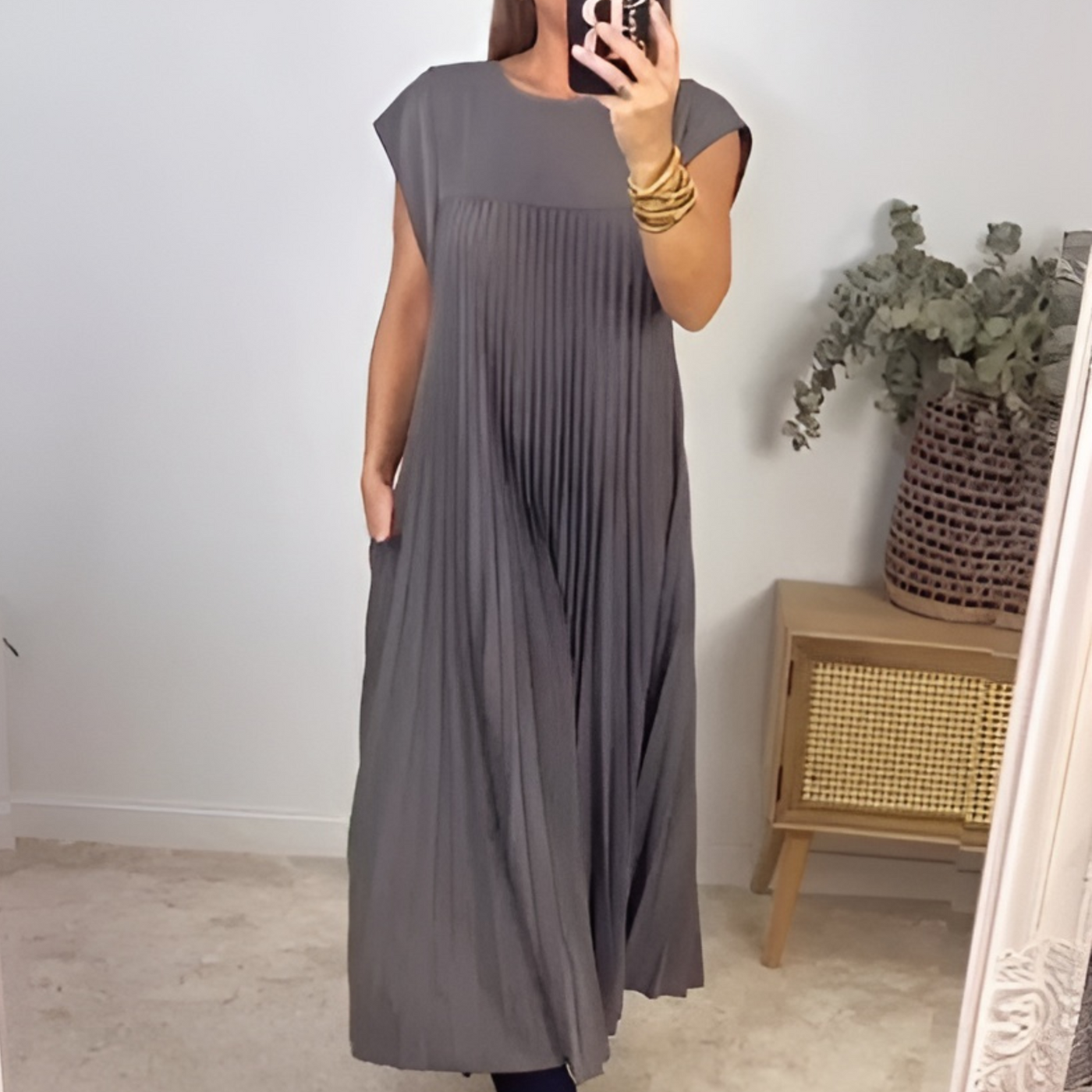 Seraphina | O-Neck Maxi Dress