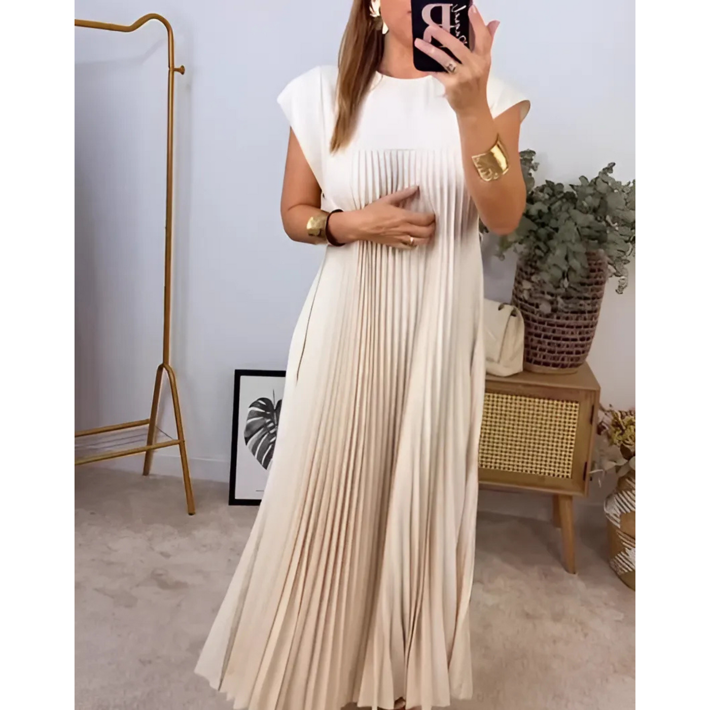Seraphina | O-Neck Maxi Dress