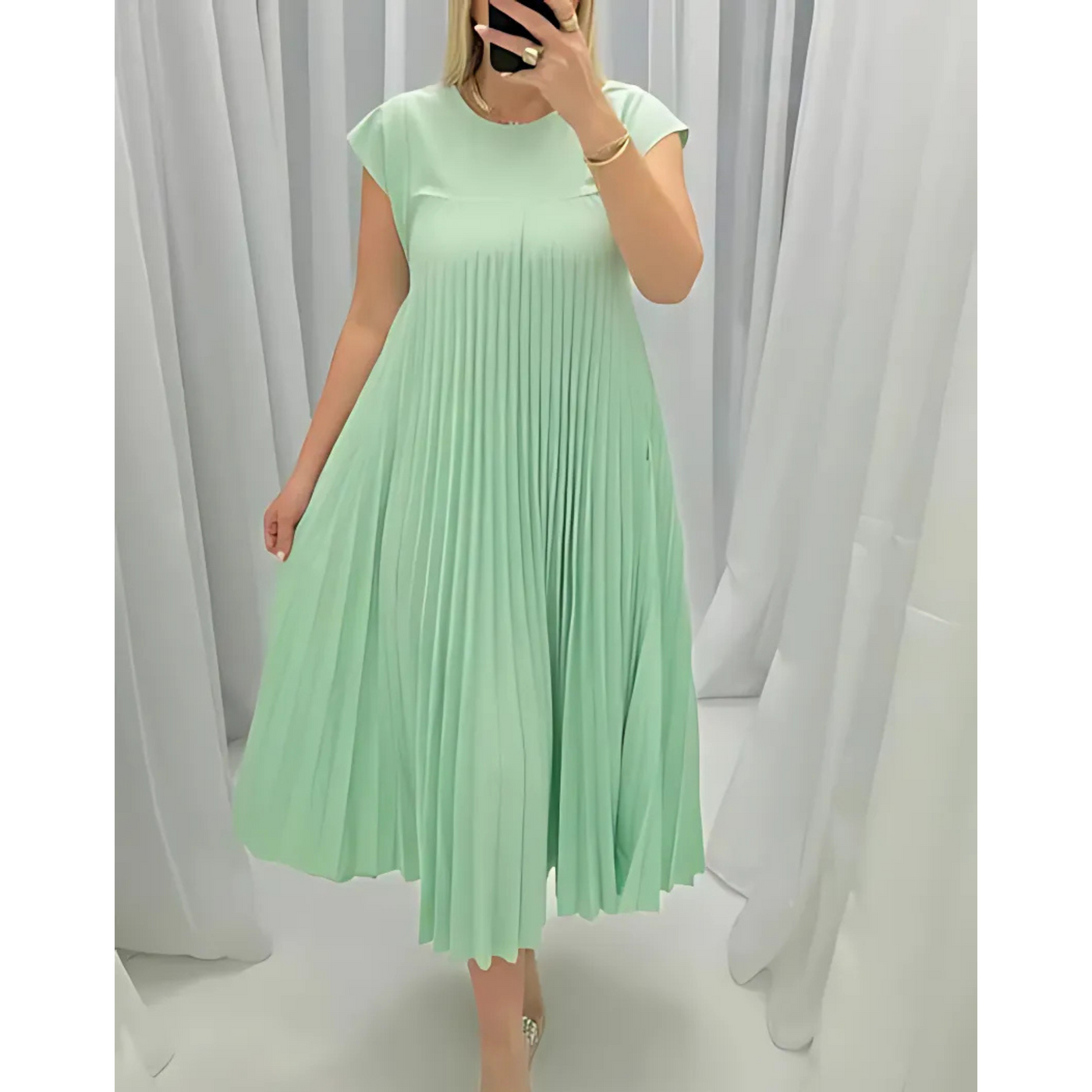 Seraphina | O-Neck Maxi Dress