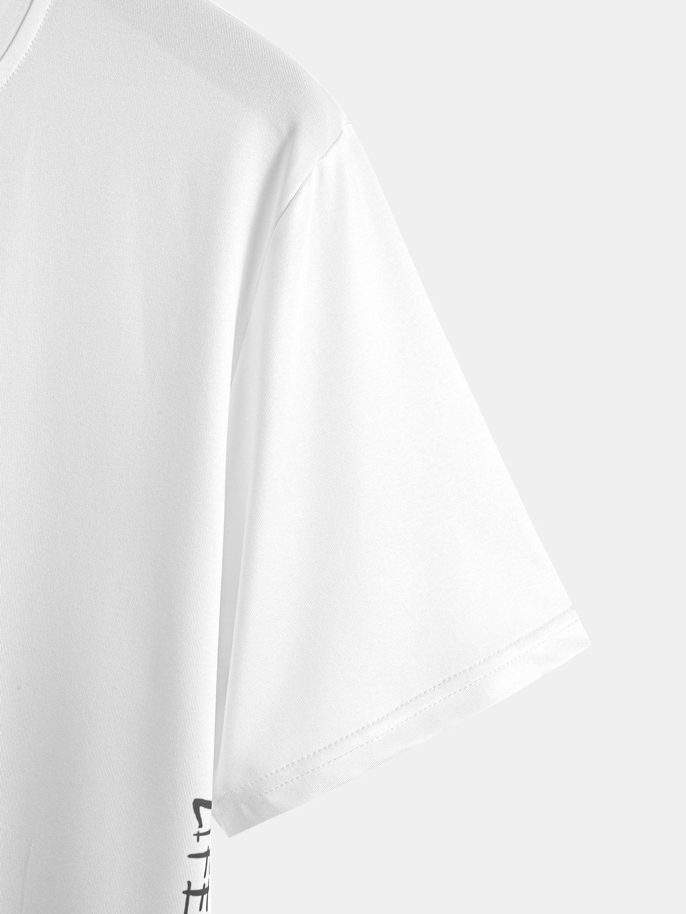 Ink Mountain Landscape Print T-Shirt