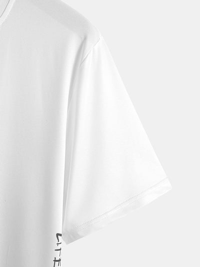 Ink Mountain Landscape Print T-Shirt