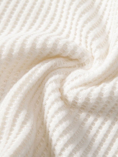 Short Sleeved Waffle Polo