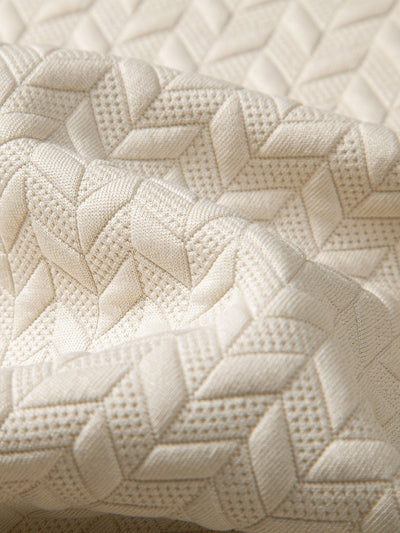 Short Sleeved Jacquard Textured Polo