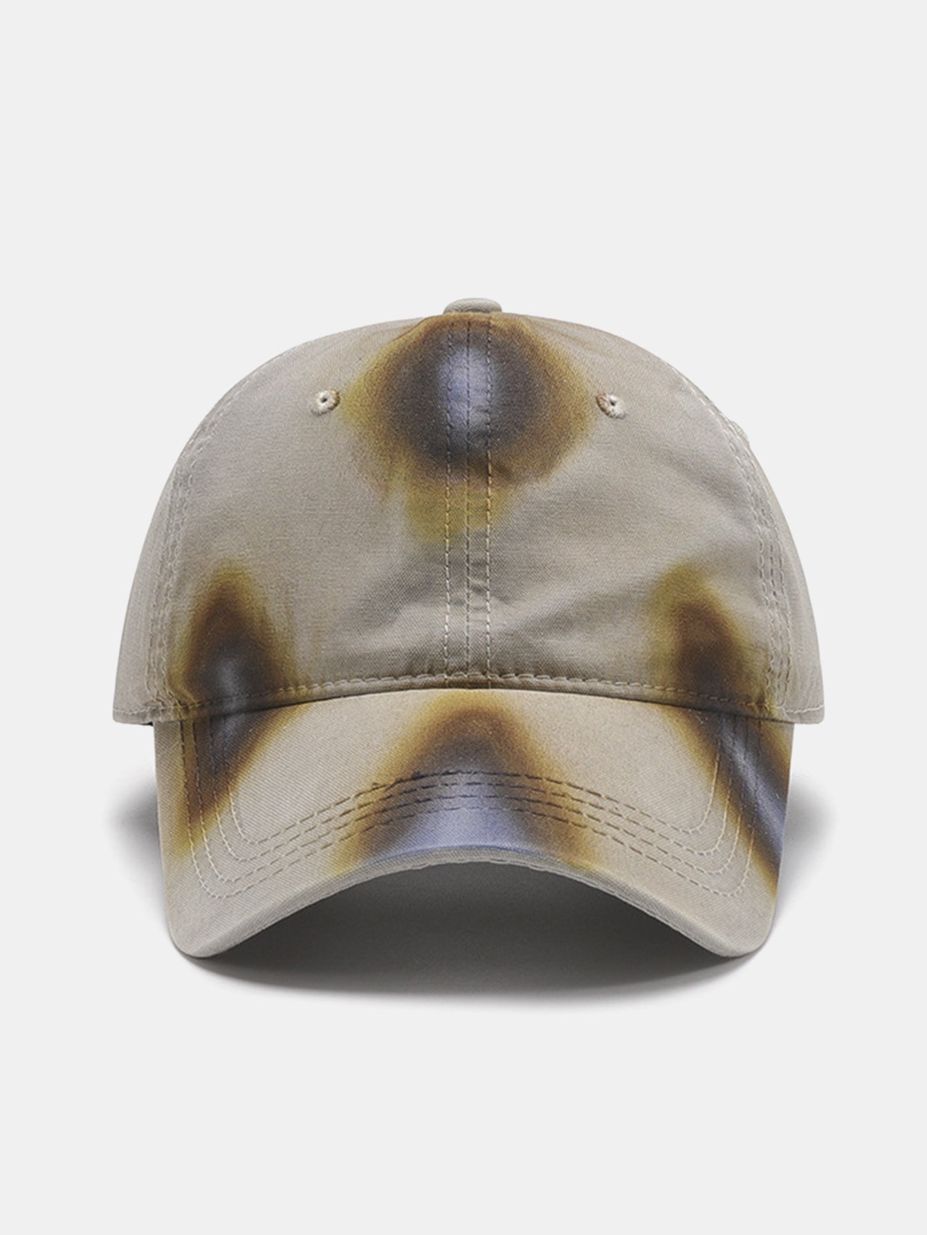 Gradient Pattern Washed Baseball Cap