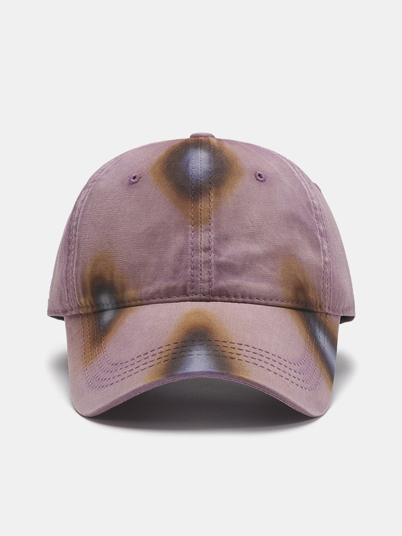 Gradient Pattern Washed Baseball Cap