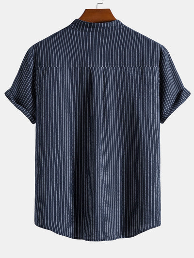 Man striped Henley Shirts