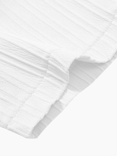 Textured Cuban Collar Pocket Shirt