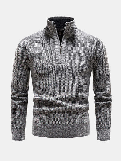 Man Half Zip Sweater