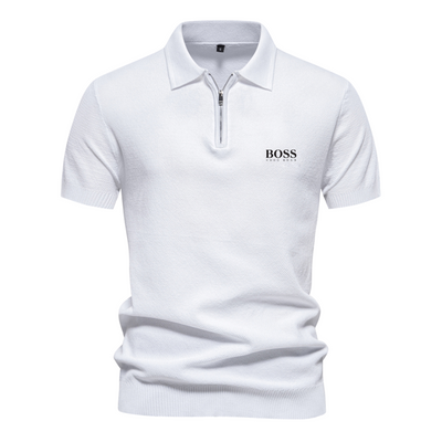 BOSS™ Short Sleeve Half-Zip Polo