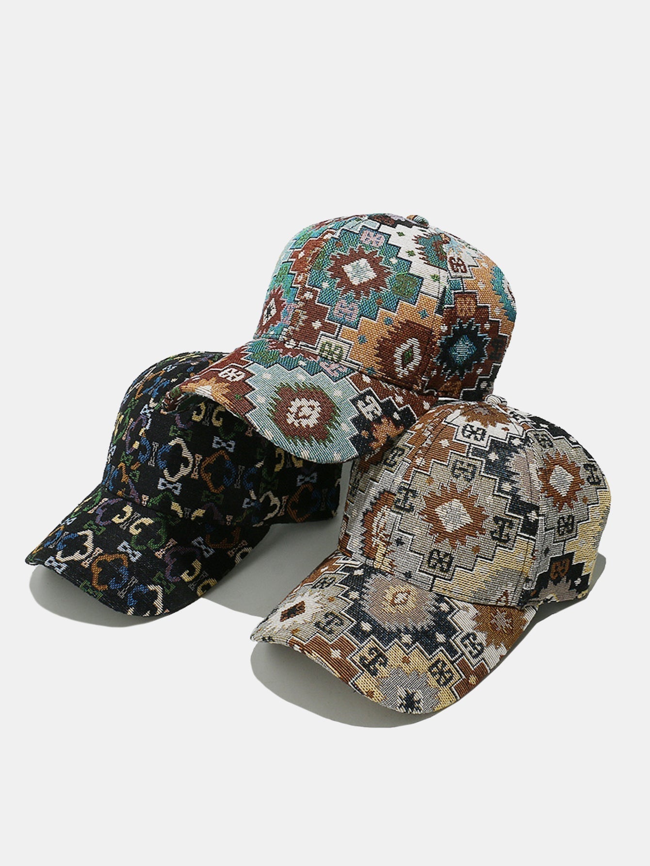 Bohemian Geometric Pattern Baseball Cap