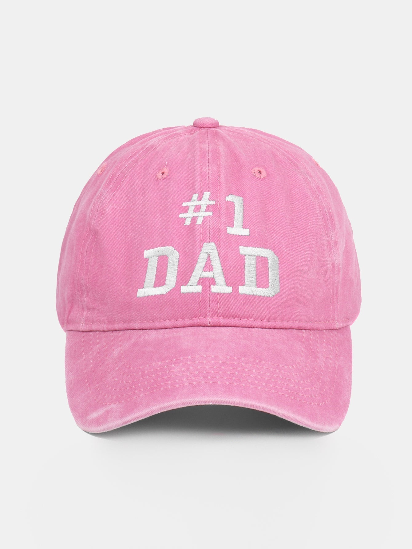 Dad Embroidered Washed Cotton Baseball Cap