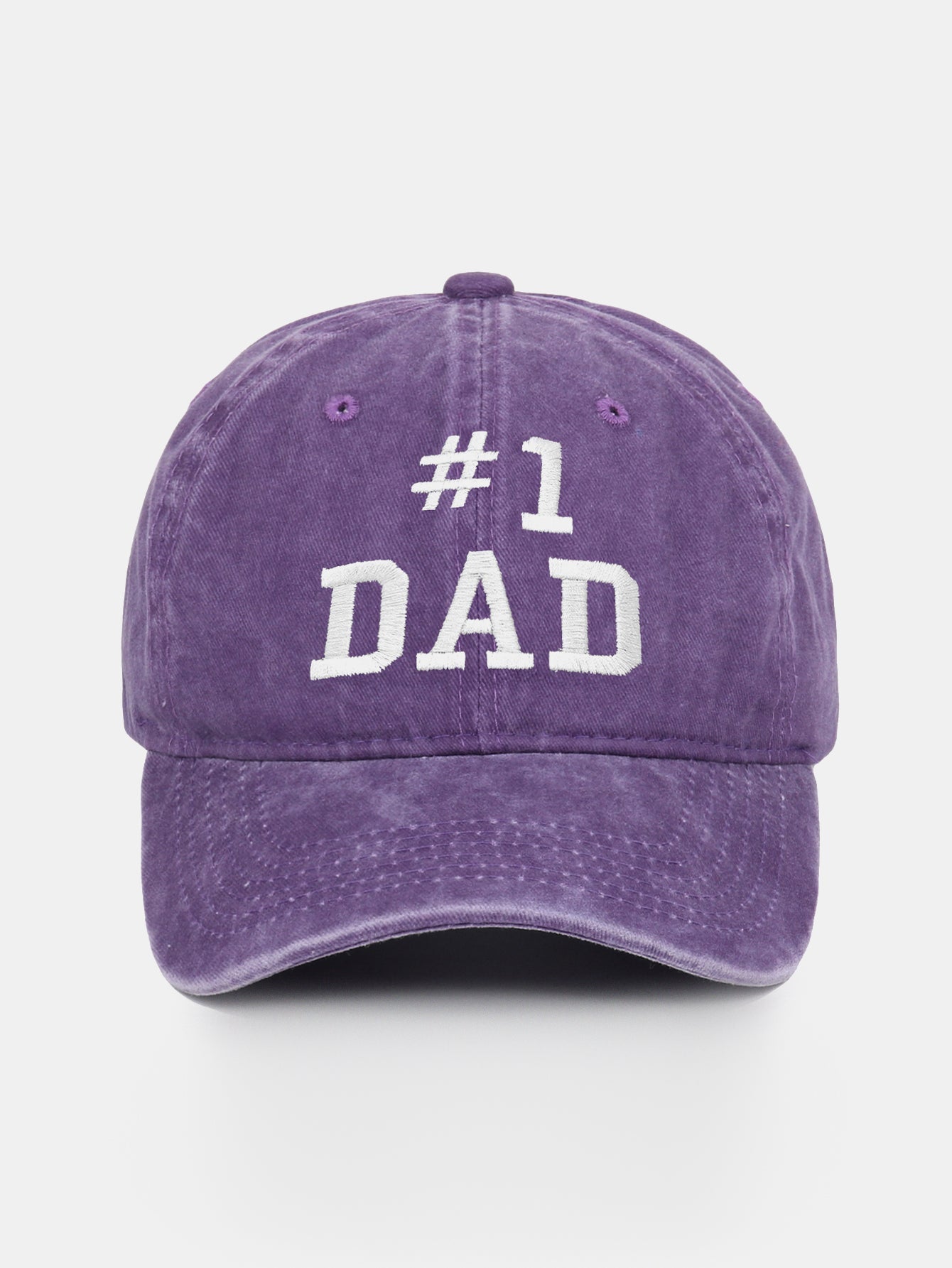 Dad Embroidered Washed Cotton Baseball Cap
