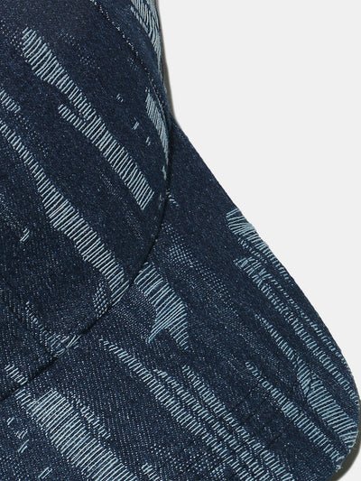 Vintage Distressed Denim Baseball Cap