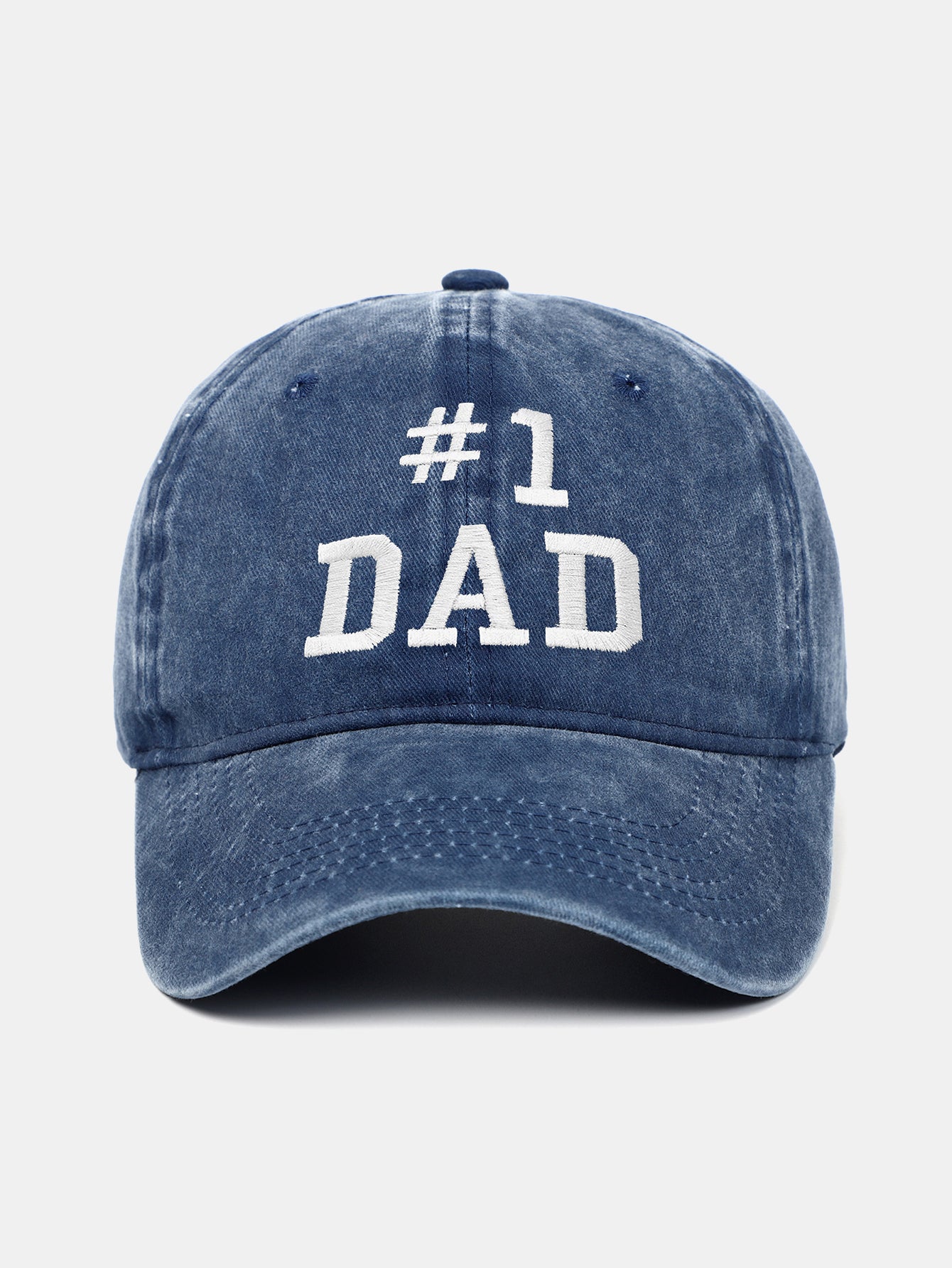 Dad Embroidered Washed Cotton Baseball Cap