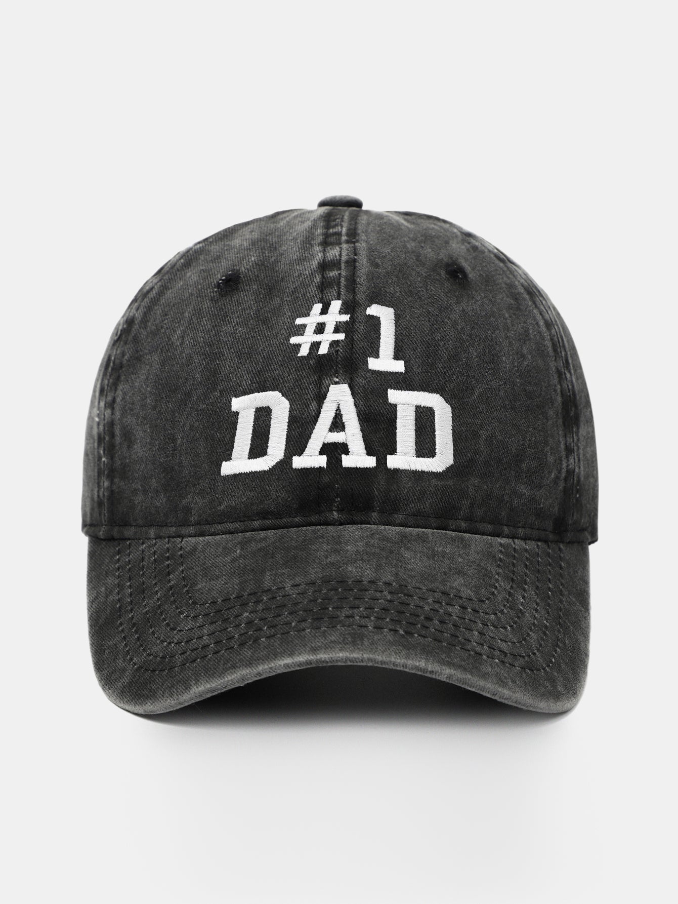 Dad Embroidered Washed Cotton Baseball Cap